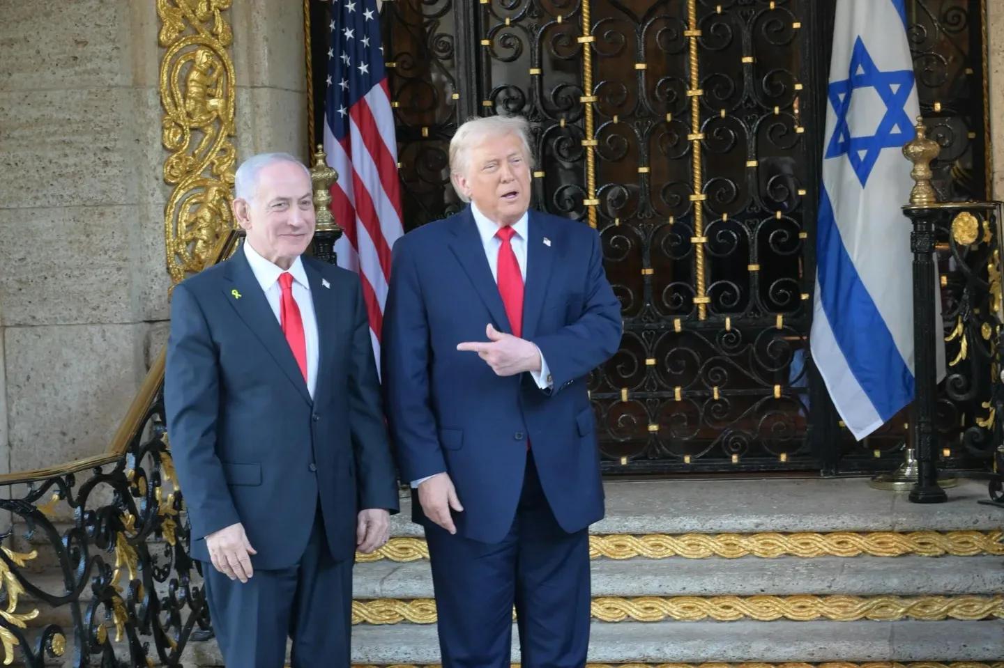 Netanyahu se reúne con Trump en Florida sobre Gaza, Irán