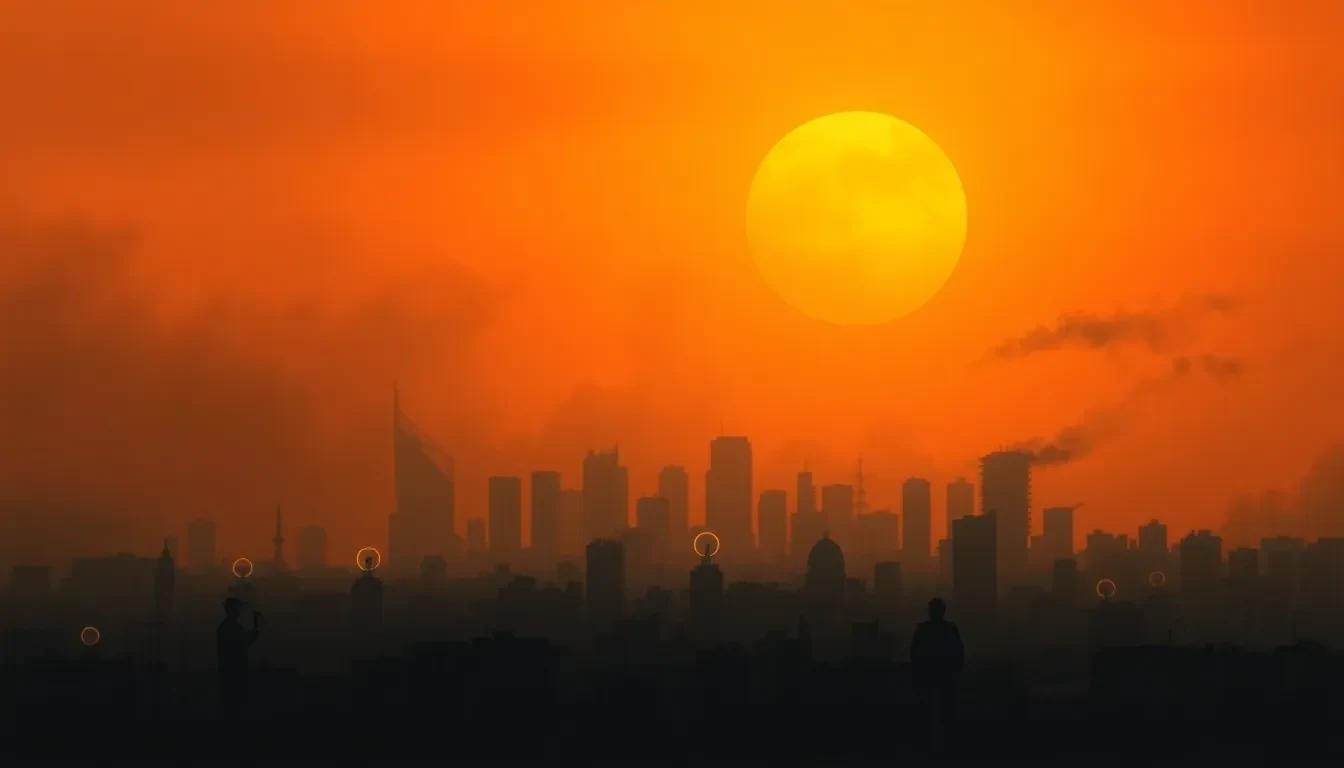 Calima Intensa Cubre Israel: Alerta por Vientos y Contaminación