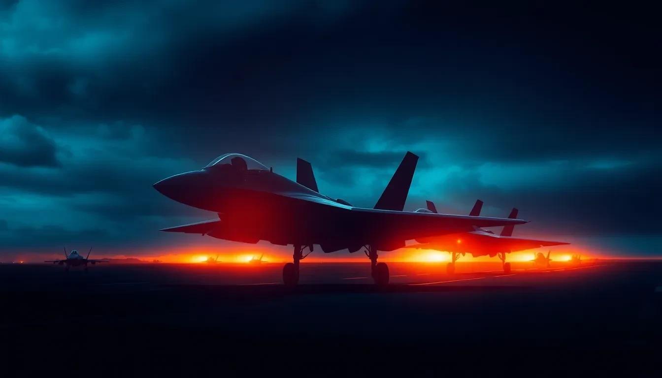Estados Unidos despliega cazas F-22 en la base israelí de Uvda
