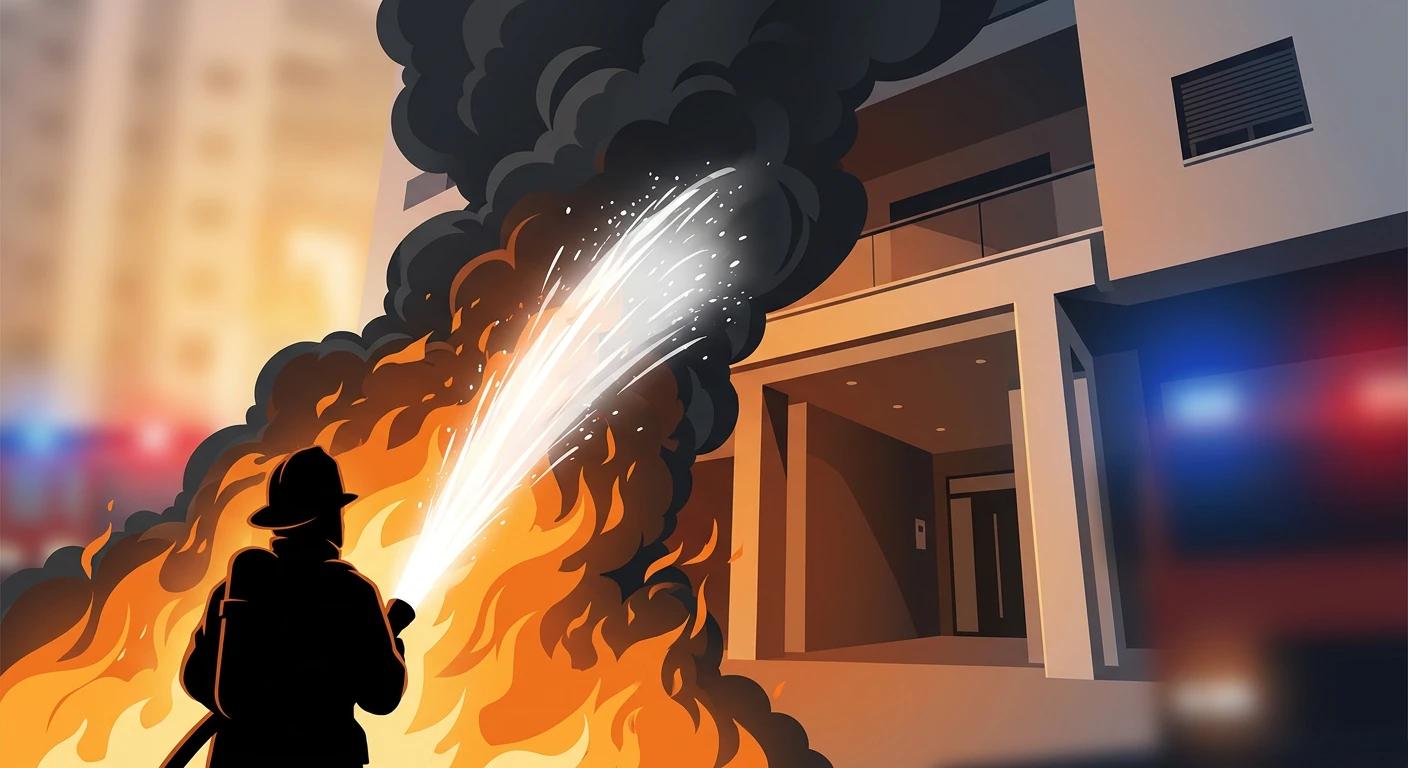 Incendio en un refugio de Yavne provoca 17 heridos el lunes