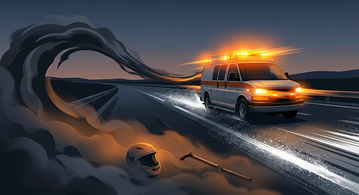 Dos accidentes graves dejan heridos a motociclista y anciano en Israel