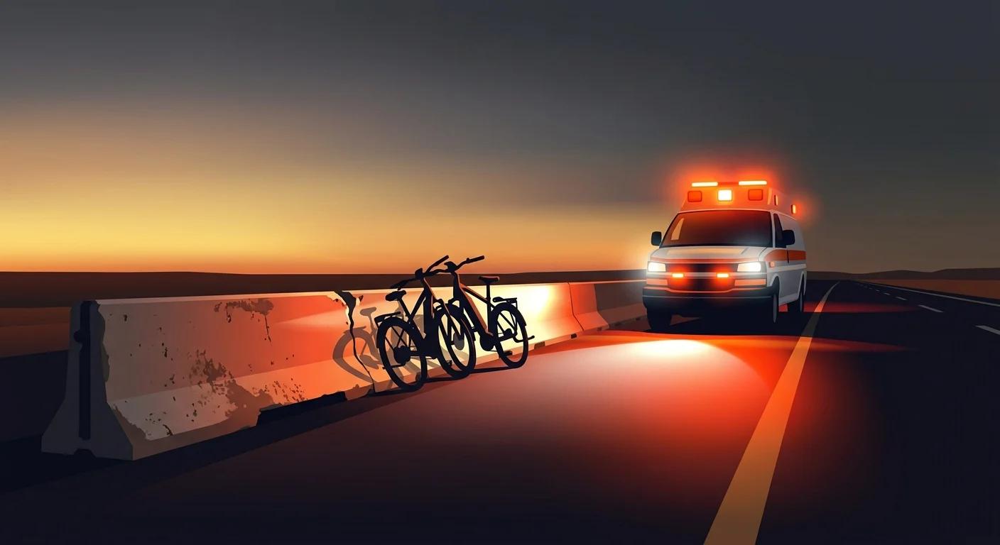 Dos jóvenes heridos en colisión de bicicletas eléctricas cerca de Nitzanim