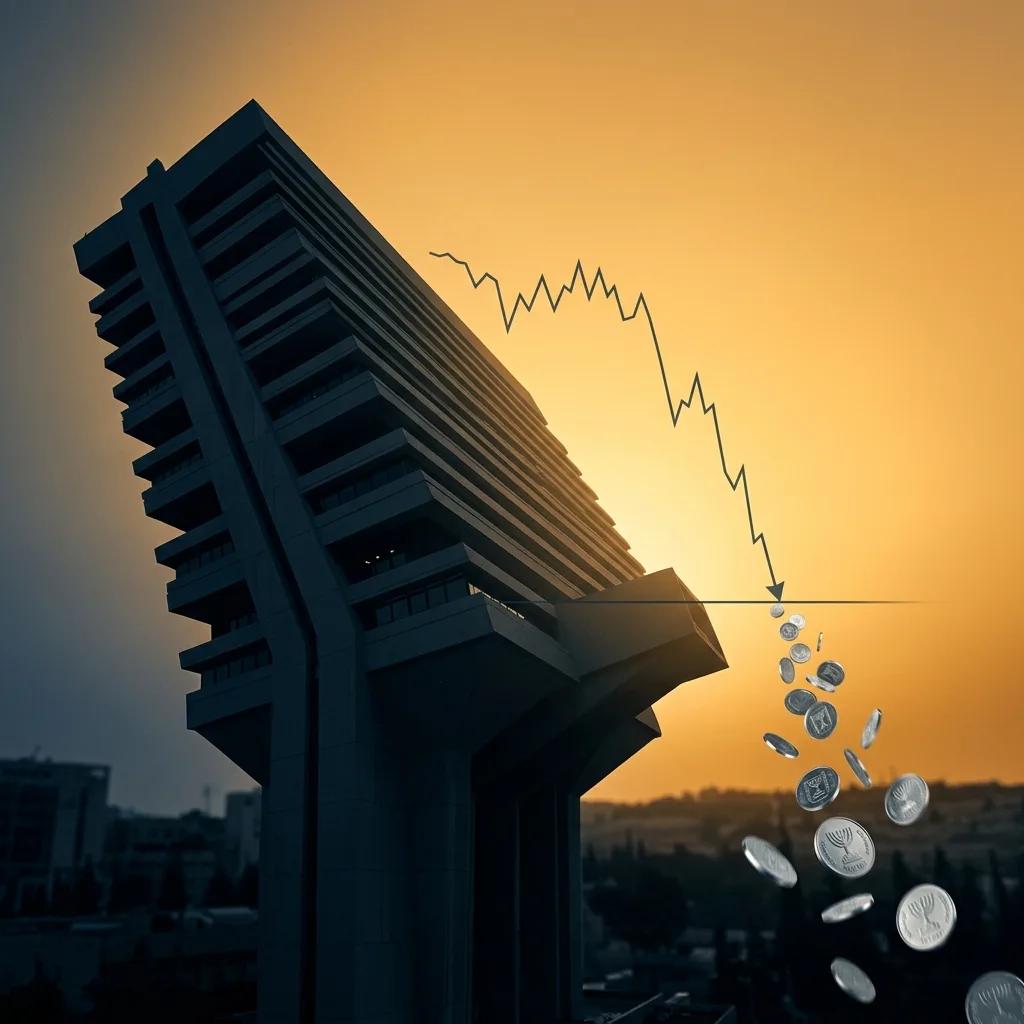 Bolsa de Tel Aviv sufre fuertes caídas tras desplome de Wall Street