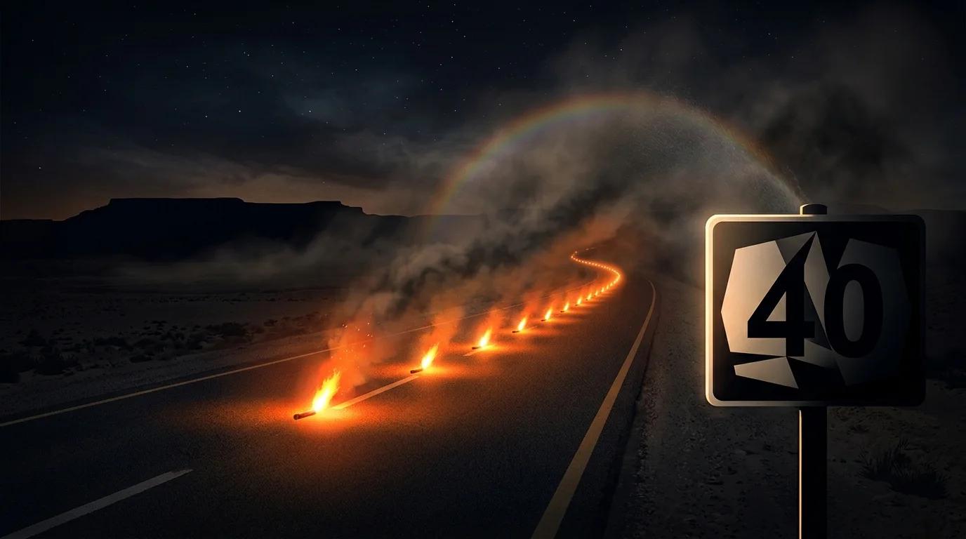 Policía israelí reabre ruta 40 en el sur por el clima