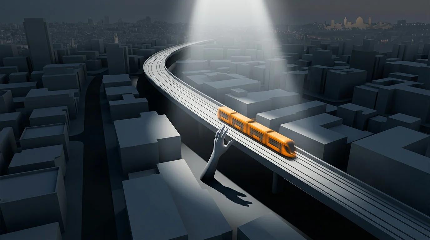 Tren ligero de Gush Dan reanuda servicio completo tras cese al fuego