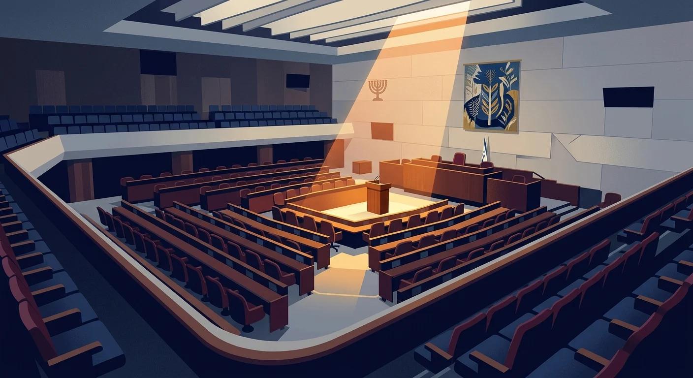 Knesset aprueba proyecto de ley para su disolución en primera lectura